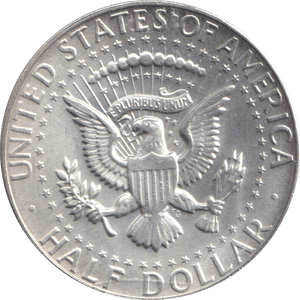 1966 SILVER HALF DOLLAR USA - SILVER WORLD COINS - Cambridgeshire Coins