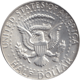1966 SILVER HALF DOLLAR USA - SILVER WORLD COINS - Cambridgeshire Coins
