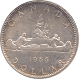 1966 SILVER ONE DOLLAR CANADA - SILVER WORLD COINS - Cambridgeshire Coins