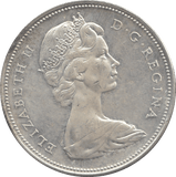 1966 SILVER ONE DOLLAR CANADA - SILVER WORLD COINS - Cambridgeshire Coins