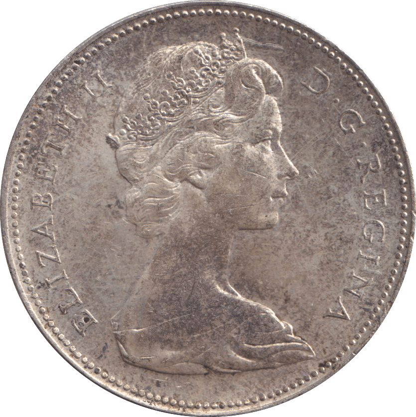 1966 SILVER ONE DOLLAR CANADA - SILVER WORLD COINS - Cambridgeshire Coins