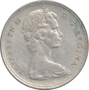 1966 SILVER ONE DOLLAR CANADA - SILVER WORLD COINS - Cambridgeshire Coins