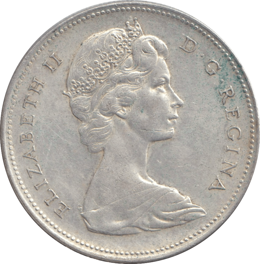 1966 SILVER ONE DOLLAR CANADA - SILVER WORLD COINS - Cambridgeshire Coins