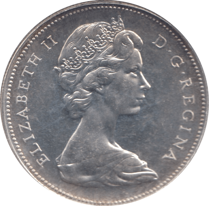 1966 SILVER ONE DOLLAR CANADA - SILVER WORLD COINS - Cambridgeshire Coins
