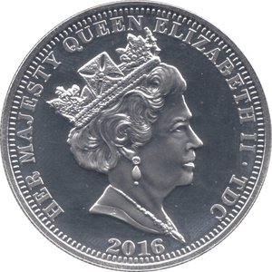 1966 SILVER PROOF COMMEMORATIVE FIVE POUNDS TRISTAN DA CUNHA - SILVER WORLD COINS - Cambridgeshire Coins