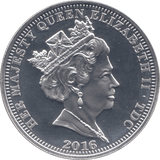 1966 SILVER PROOF COMMEMORATIVE FIVE POUNDS TRISTAN DA CUNHA - SILVER WORLD COINS - Cambridgeshire Coins