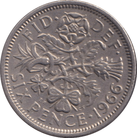 1966 SIXPENCE ( AUNC ) - SIXPENCE - Cambridgeshire Coins