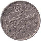 1966 SIXPENCE ( GVF ) - SIXPENCE - Cambridgeshire Coins