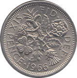 1966 SIXPENCE ( UNC ) - SIXPENCE - Cambridgeshire Coins
