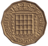 1966 THREEPENCE ( BU ) - THREEPENCE - Cambridgeshire Coins