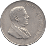 1967 1 RAND SOUTH AFRICA - WORLD COINS - Cambridgeshire Coins