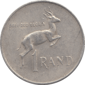 1967 1 RAND SOUTH AFRICA - WORLD COINS - Cambridgeshire Coins