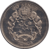 1967 20 SENITI TONGA - WORLD COINS - Cambridgeshire Coins