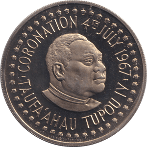 1967 50 SENITI TONGA - WORLD COINS - Cambridgeshire Coins