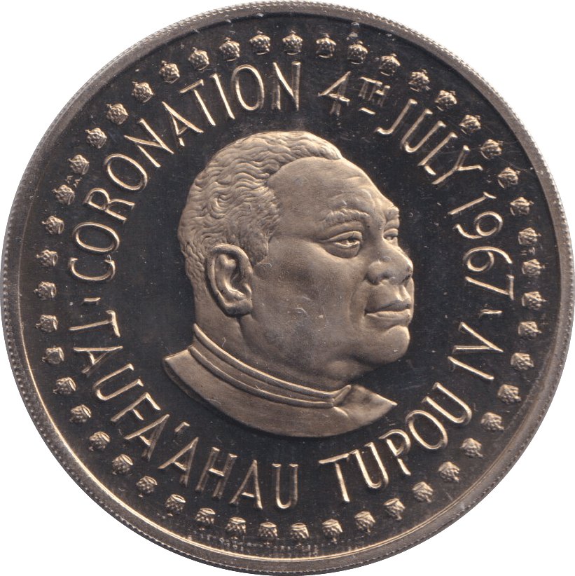 1967 50 SENITI TONGA - WORLD COINS - Cambridgeshire Coins