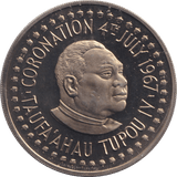1967 50 SENITI TONGA - WORLD COINS - Cambridgeshire Coins