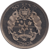 1967 50 SENITI TONGA - WORLD COINS - Cambridgeshire Coins
