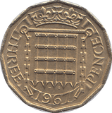 1967 BRASS THREEPENCE ( UNC ) - THREEPENCE - Cambridgeshire Coins