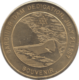 1967 CANADA GARDINER DAM DEDICATION MEDAL - MEDALS & MEDALLIONS - Cambridgeshire Coins