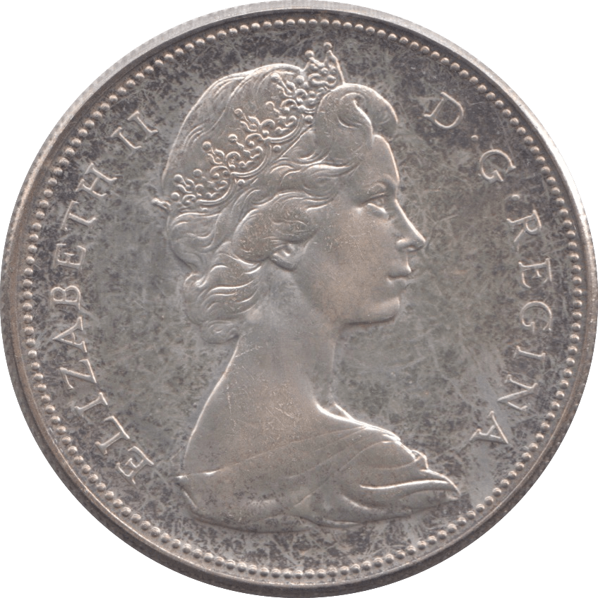 1967 CANADA SILVER DOLLAR - SILVER WORLD COINS - Cambridgeshire Coins