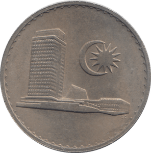 1967 FIFTY SEN MALAYSIA - WORLD COINS - Cambridgeshire Coins