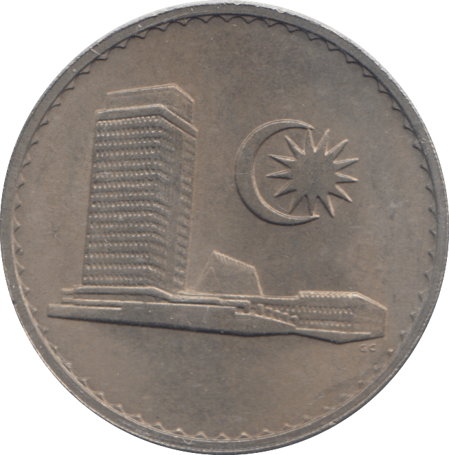 1967 FIFTY SEN MALAYSIA - WORLD COINS - Cambridgeshire Coins