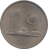 1967 FIFTY SEN MALAYSIA - WORLD COINS - Cambridgeshire Coins