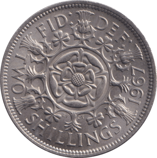 1967 FLORIN ( UNC ) - FLORIN - Cambridgeshire Coins