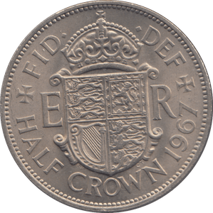 1967 HALFCROWN ( UNC ) - HALFCROWN - Cambridgeshire Coins