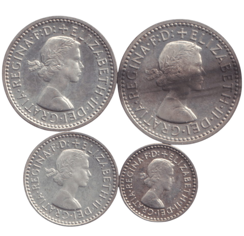 1967 MAUNDY SET ELIZABETH II - Maundy Set - Cambridgeshire Coins