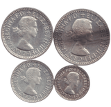 1967 MAUNDY SET ELIZABETH II - Maundy Set - Cambridgeshire Coins