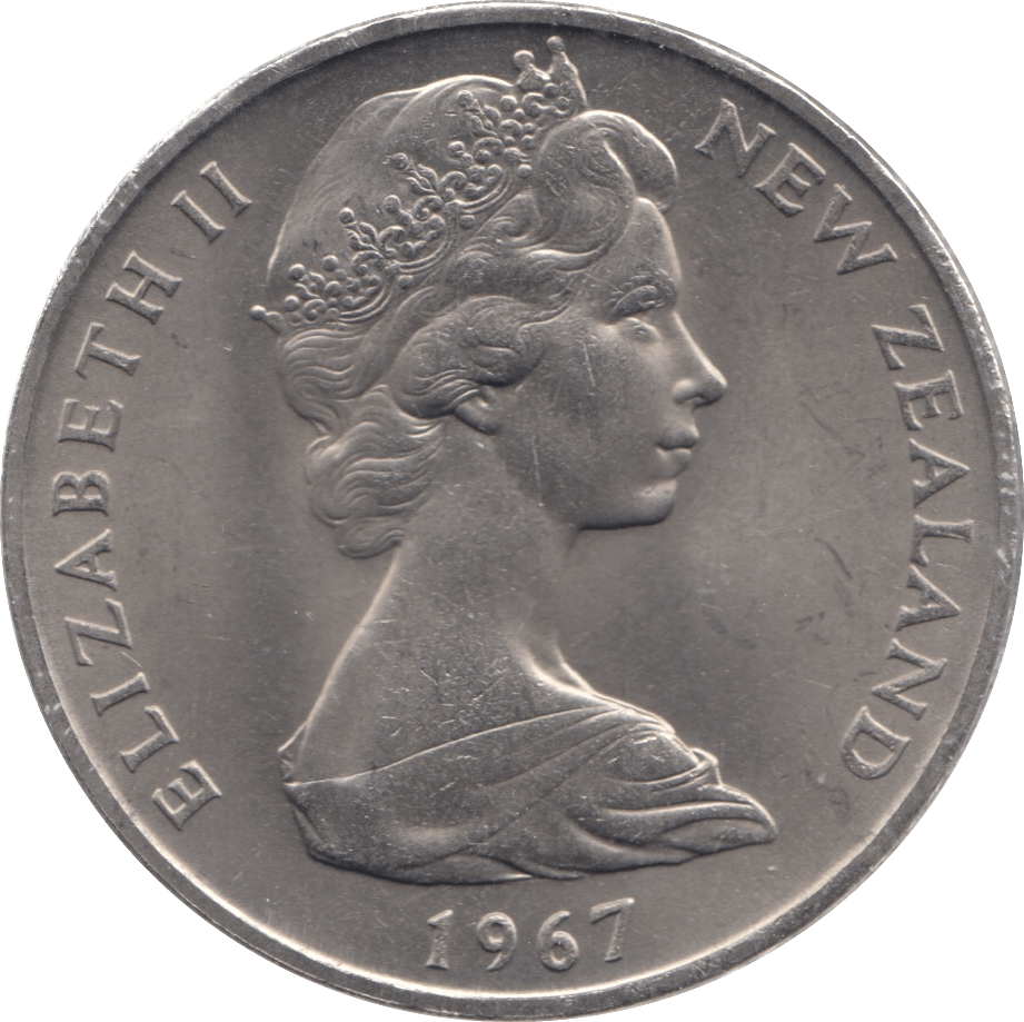 1967 NEW ZEALAND 1 DOLLAR - WORLD COINS - Cambridgeshire Coins