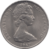 1967 NEW ZEALAND 1 DOLLAR - WORLD COINS - Cambridgeshire Coins