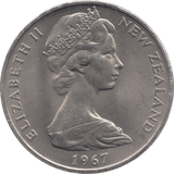 1967 NEW ZEALAND 1 DOLLAR - WORLD COINS - Cambridgeshire Coins