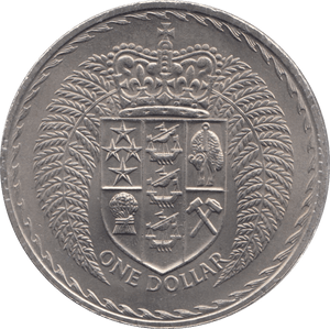 1967 NEW ZEALAND 1 DOLLAR - WORLD COINS - Cambridgeshire Coins