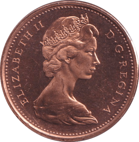 1967 ONE CENT CANADA - WORLD COINS - Cambridgeshire Coins