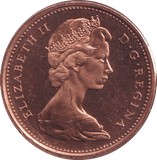 1967 ONE CENT CANADA - WORLD COINS - Cambridgeshire Coins