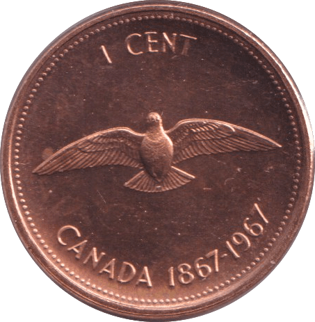 1967 ONE CENT CANADA - WORLD COINS - Cambridgeshire Coins