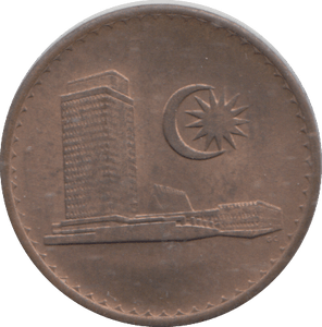 1967 ONE SEN MALAYSIA - WORLD COINS - Cambridgeshire Coins