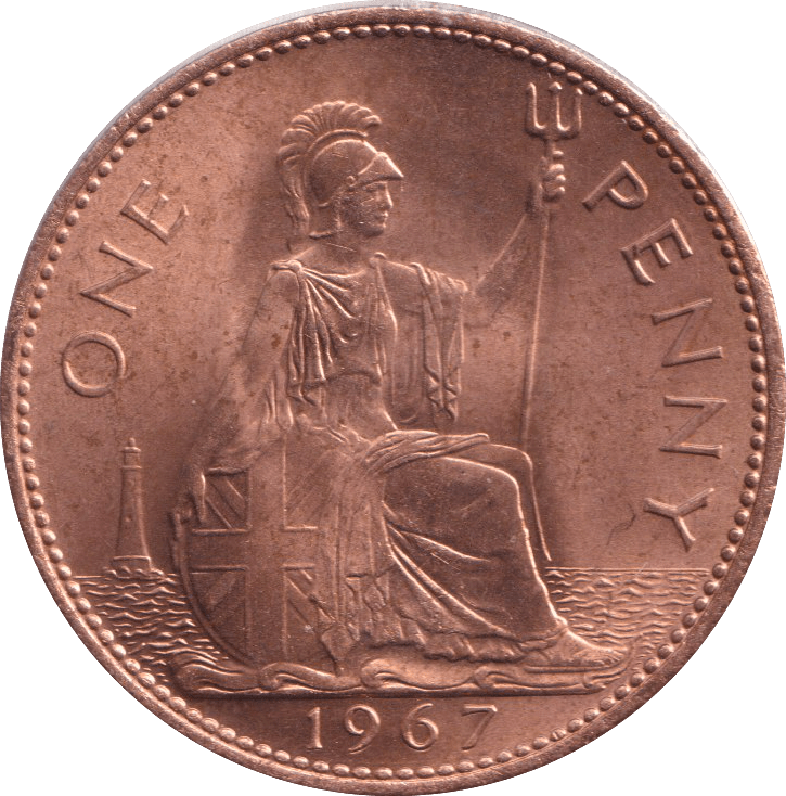 1967 PENNY ( BU ) - PENNY - Cambridgeshire Coins