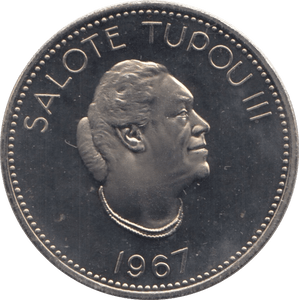 1967 PROOF TWENTY SENITI TONGA - WORLD COINS - Cambridgeshire Coins