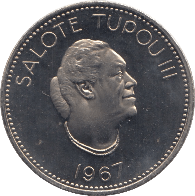 1967 PROOF TWENTY SENITI TONGA - WORLD COINS - Cambridgeshire Coins