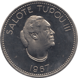 1967 PROOF TWENTY SENITI TONGA - WORLD COINS - Cambridgeshire Coins