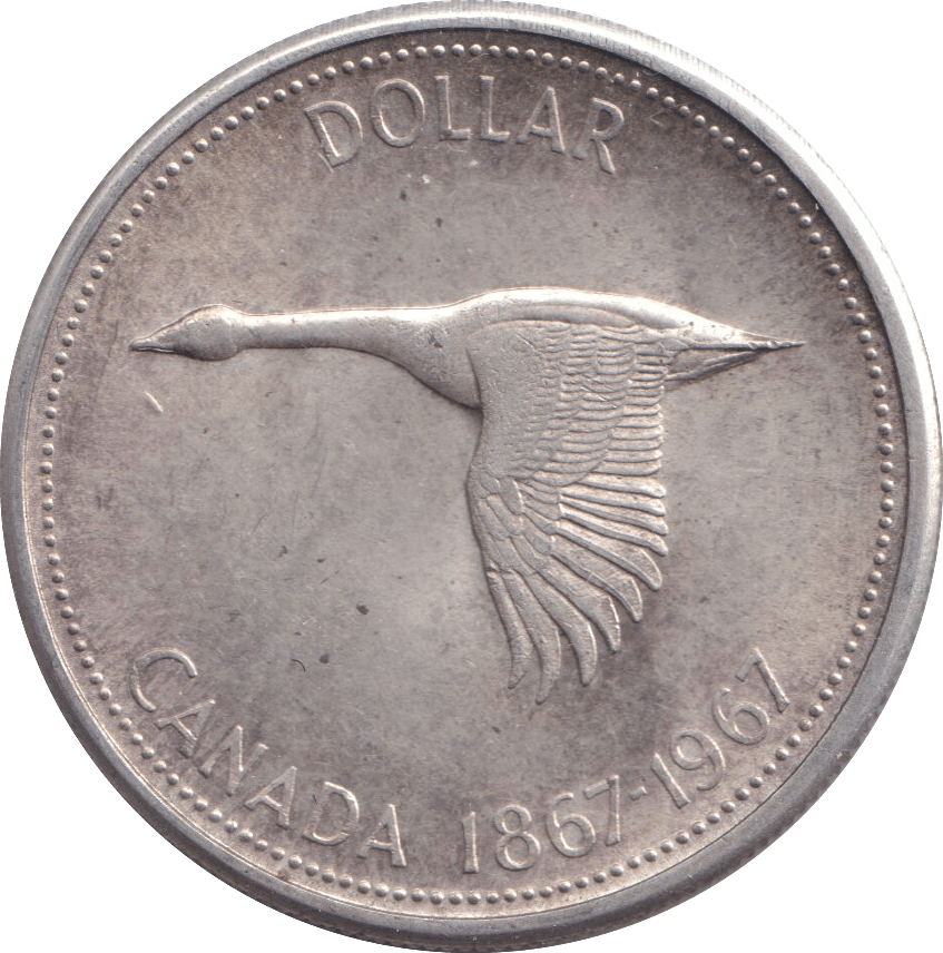 1967 SILVER DOLLAR CANADA - WORLD COINS - Cambridgeshire Coins