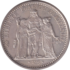 1967 SILVER FRANCE 10 FRANC - SILVER WORLD COINS - Cambridgeshire Coins