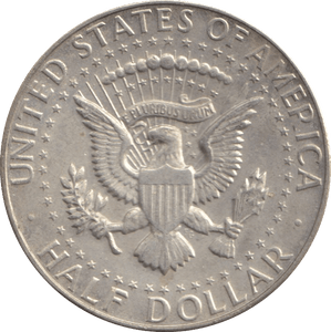 1967 SILVER HALF DOLLAR USA - SILVER WORLD COINS - Cambridgeshire Coins