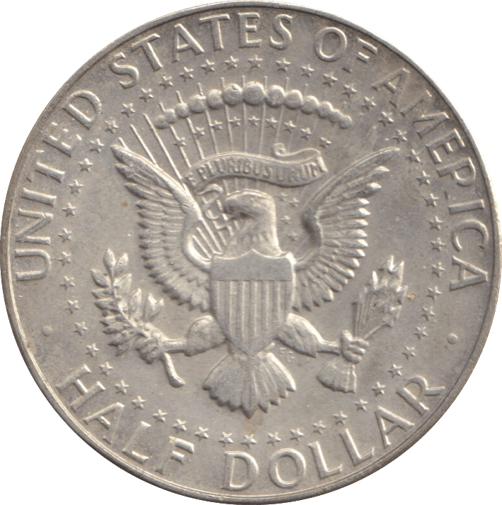 1967 SILVER HALF DOLLAR USA - SILVER WORLD COINS - Cambridgeshire Coins