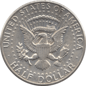 1967 SILVER HALF DOLLAR USA - WORLD COINS - Cambridgeshire Coins