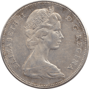 1967 SILVER ONE DOLLAR CANADA - SILVER WORLD COINS - Cambridgeshire Coins