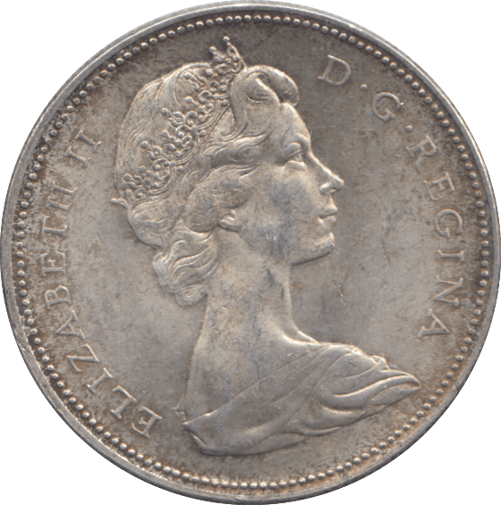 1967 SILVER ONE DOLLAR CANADA - SILVER WORLD COINS - Cambridgeshire Coins